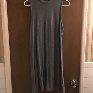 Grey paper dolls dress